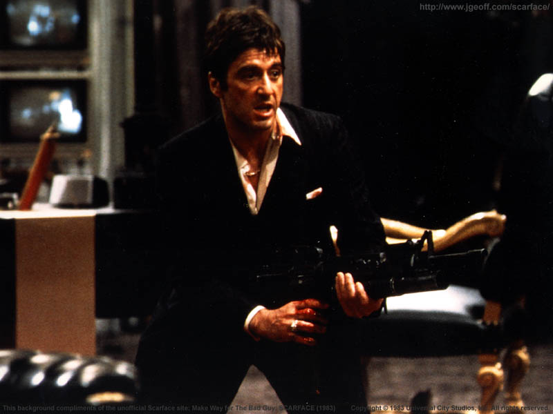 wallpaper of scarface. SCARFACE WALLPAPER